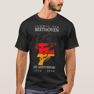 Ludwig Van Beethoven 250 17702020 Music Lover Gift Tシャツ