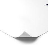 Ludwig van Beethoven, blue ポスター (角)