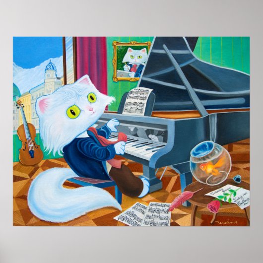 「Ludwig van Caathoven」ポスター ポスター (正面)