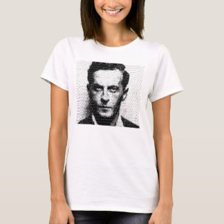 Ludwik Wittgenstein raster portrait Tシャツ