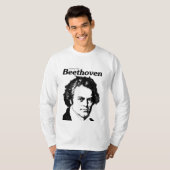 Ludwing van Beethoven monochromatic Tシャツ (正面フル)