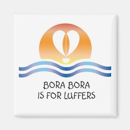 Luffers Sunset_Bora Boraマグネット マグネット (正面)