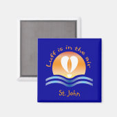 Luffers Sunset_Luffは空中にあるセントジョン マグネット (正面/裏面)