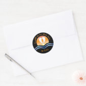 Luffers Sunset_Luffは空気の中にあるセントクロワ ラウンドシール (封筒)