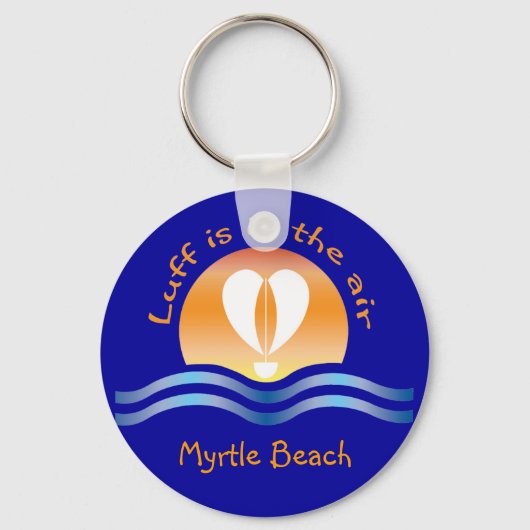 Luffers Sunset_Luffは空気マートルビーチ キーホルダー (正面)