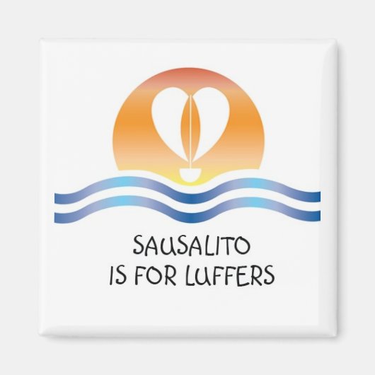 Luffers Sunset_Sausalitoマグネット マグネット (正面)