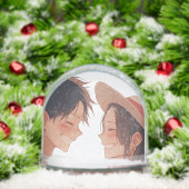 Luffy & Boa Hancock Anime Snow Globe (クリスマス)
