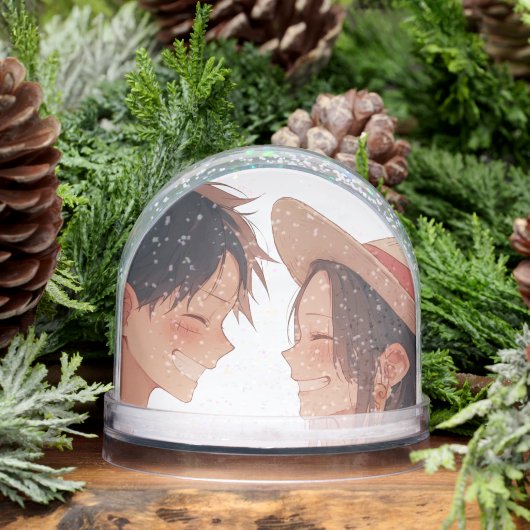 Luffy & Boa Hancock Anime Snow Globe (冬)