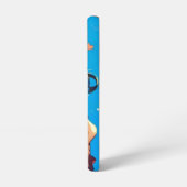 Luffy & Boa Hancock Valentine Phone Case Samsung Galaxyケース (左側面)