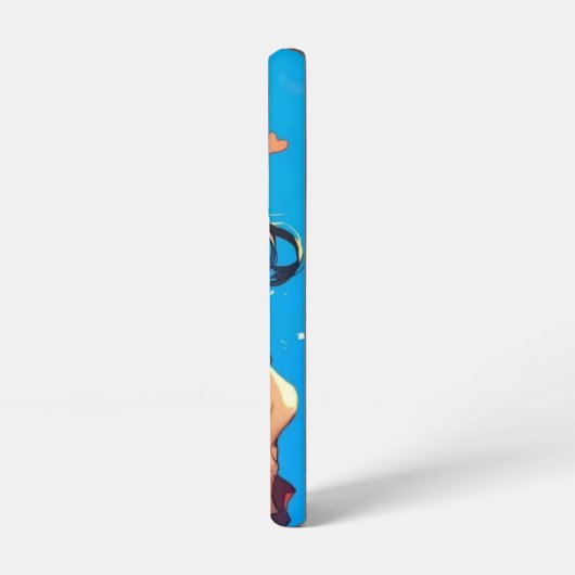 Luffy & Boa Hancock Valentine Phone Case Samsung Galaxyケース (左側面)