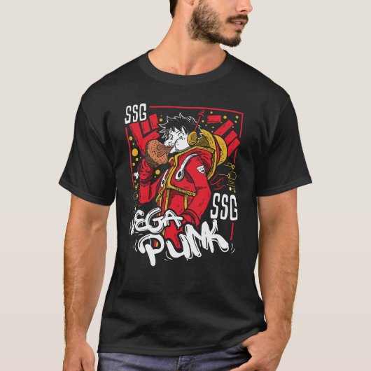 Luffy em Egghead Tシャツ (正面)