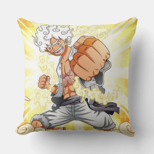 Luffy pillow  クッション (正面)