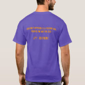 Lufkinのヒョウのスポーツの長袖のTシャツ Tシャツ (裏面)