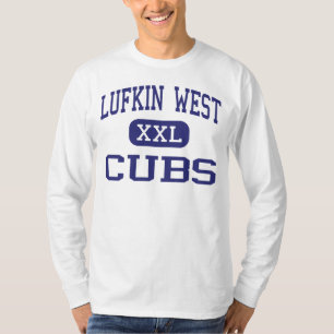 Lufkinの西の-カブス-後輩- Lufkinテキサス州 Tシャツ