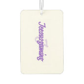 Lufterfrischer JeezuzGaming カーエアーフレッシュナー (裏面)