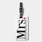 Luggage Tag夫人 ラゲッジタグ (正面縦)