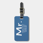 Luggage Tag氏 ラゲッジタグ (正面縦)