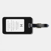 Luggage Tag ラゲッジタグ (裏面横)