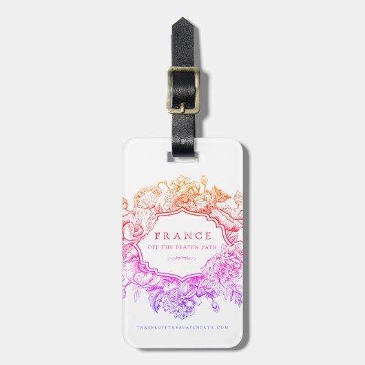 Luggage tag ラゲッジタグ (正面縦)