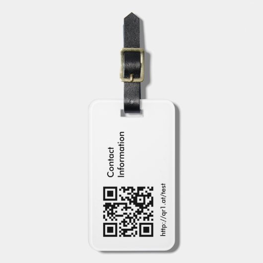 Luggage Tag ラゲッジタグ (正面縦)