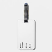 Luggage tag Beach ラゲッジタグ (裏面縦)