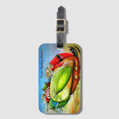 Luggage Tag Holidays ラゲッジタグ (正面縦)