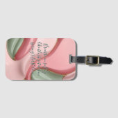 Luggage tag in stylish graphic ラゲッジタグ (正面横)