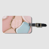 Luggage tag in stylish graphic ラゲッジタグ (正面横)