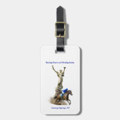 luggage tag-Racing Hearts and Healing Springs ラゲッジタグ (正面縦)