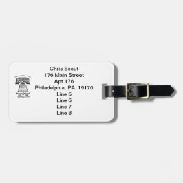 Luggage Tag - Style A (Personalized) ラゲッジタグ