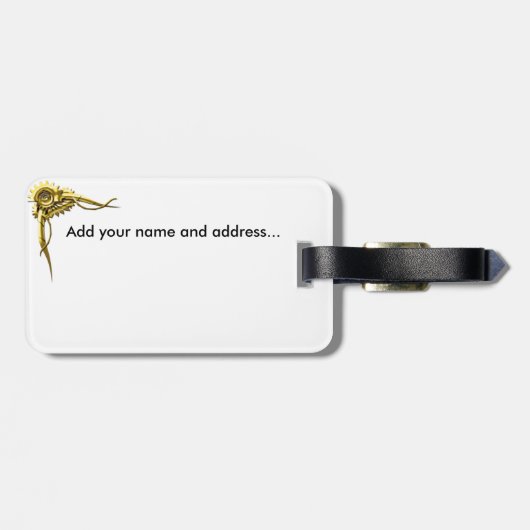 Luggage Tag - Voyage to Fantasy ラゲッジタグ (裏面横)