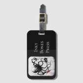 Luggage tag with card slot ラゲッジタグ (正面縦)