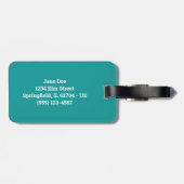 Luggage tags funny, funny quote ラゲッジタグ (裏面横)