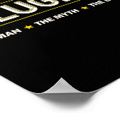 Lugh - The Man The Myth The Legend _ Mens Boys Nam ポスター (角)