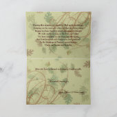 Lughnasadhの賛美された知らせ シーズンカード (内部)