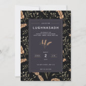 Lughnasadh | 夏 | 一年の輪の招待状 招待状 (正面)