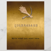 Lughnasadh Book of Shadowsページ (正面)