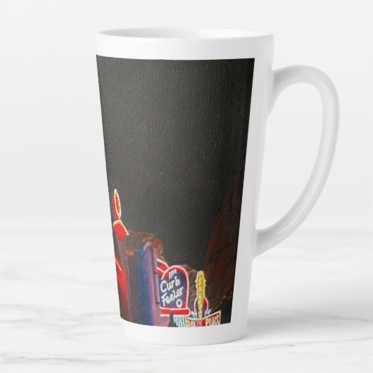 Luigi's Tires カフェラテマグ (右)