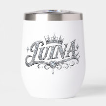 LUINA ラグジュアリーダイヤモンドクラウン オーダーメイド 名前入りギフト