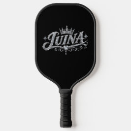 LUINA ラグジュアリーダイヤモンドクラウン オーダーメイド 名前入りギフト ピックルボールラケット
