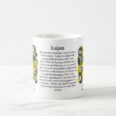 Lujan、起源、意味および頂上 コーヒーマグカップ (中央)