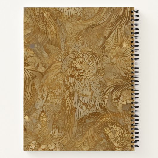 Lujo Áureo ノートブック (裏面)