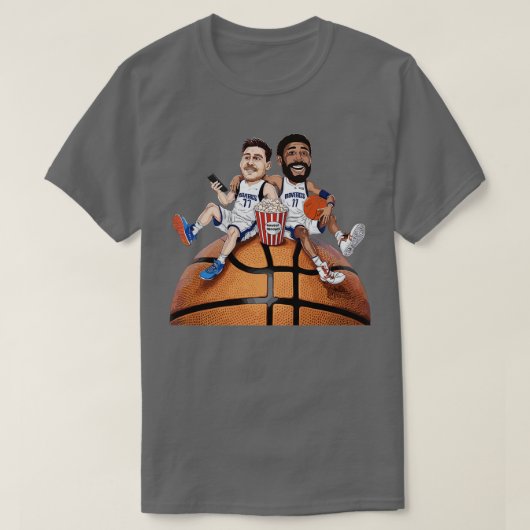 Luka Doncic Kyrie Irving UNMATCHED Duo Tシャツ (デザイン正面)