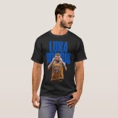 Luka Doncic, vintage shirt, basketball shirt Tシャツ (正面フル)