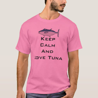 Luka Megurineは穏やかなマグロのワイシャツを保ちます Tシャツ