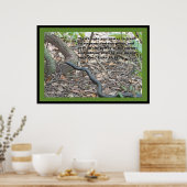 Luke 10:19聖なる書物、 経典ポスター（バージョンB） ポスター (キッチン)