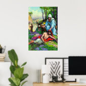 Luke 10:30-37 Love for a Neighbor ポスター (ホームオフィス)