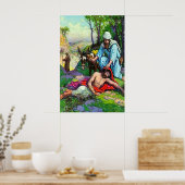 Luke 10:30-37 Love for a Neighbor ポスター (キッチン)