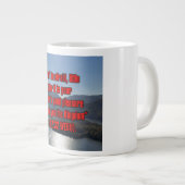 Luke 12:32 WEBU Mug ジャンボコーヒーマグカップ (正面右)
