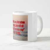 Luke 13:3 WEBU Mug ジャンボコーヒーマグカップ (正面右)